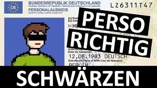 Verschicke so NIEMALS deinen Personalausweis!