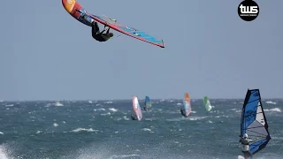 One of the windy days in El Medano this winter 2016! TWS Tenerife Windsurf Solution in February