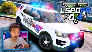 GTA 5 LSPDFR 0.4 Police Impersonator Strikes Again! | Realistic Police Patrol