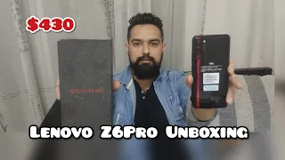 Lenovo Z6Pro unboxing with PUBG, Antutu, Geek bench and Speaker Test