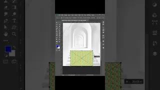 Add pattern on stair in photoshop tips #shorts