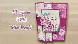 Would You Like to Learn How to Make a Double Fold Card? See How Easy It Is To Make!