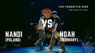 Rep. Your City 2023 - 1vs1 - Freestyle Kids Battle (Top 4) - Nandi vs. Noah
