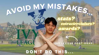 I saw my Yale admissions file...here's how I got into the Ivy League || 아이비 리그 합격 비결 | 예일대 지원서 공개