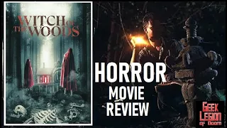 WITCH OF THE WOODS ( 2022 Douglas Rouillard ) aka ALONE IN THE WOODS Witchcraft Horror Movie Review