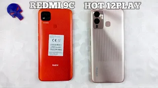 Infinix Hot 12 Play Vs Xiaomi Redmi 9C | SPEED TEST