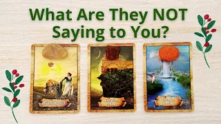 💌WHAT ARE THEY NOT TELLING YOU? 💑 PICK A CARD 💗 LOVE TAROT READING 🌺 TWIN FLAMES 🔥 SOULMATES