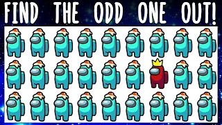 Among Us - Can You Find the Odd One Out in These Pictures? Odd one out Brainteasers