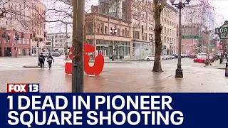 Shooting outside nightclub in Pioneer Square leaves 1 dead, 2 injured | FOX 13 Seattle