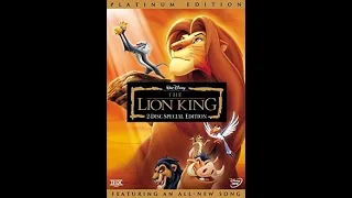 The Lion King: 2-Disc Special Edition 2003 DVD Overview (Both Discs)