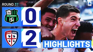 SASSUOLO-CAGLIARI 0-2 | HIGHLIGHTS | Cagliari secure top flight status! | Serie A 2023/24