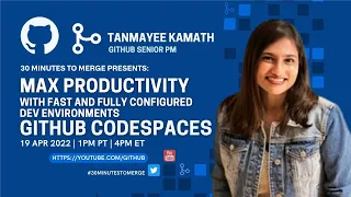 Maximize productivity with GitHub Codespaces