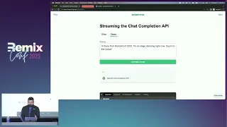 "Get Rich Quick: AI-Powered Remix Apps" by Andrew Petersen at #RemixConf 2023 💿