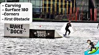 Attempting Obstacles - Lesson 2 |Wakeboarding|