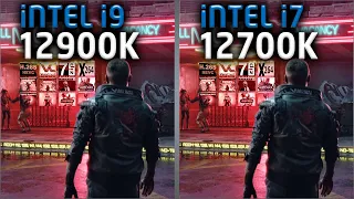 Intel i9 12900K vs i7 12700K Benchmarks – 15 Tests 🔥