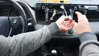 Установка автомагнитолы Teyes CC3 на автомобиль Toyota RAV4 4 2012-2018