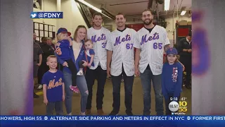 Mets Pitchers Meet Family Of Fallen FDNY Lt.