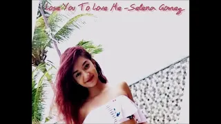 Lose You To Love Me-Selena Gomez (E.A.B. Vocal Audio Cover)