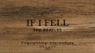 If I Fell - The Beatles (Fingerpicking Guitar)