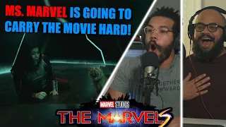 MEN REACT TO THE MARVELS! | Official Teaser Trailer | KAMALA KHAN MONICA RAMBEAU CAPTAIN MARVEL