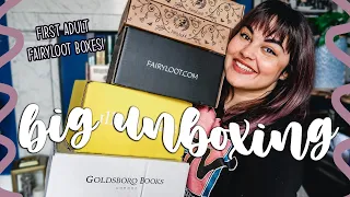 Big Book Unboxing! Adult & YA Fairyloot, April Illumicrate & GSFF! 2022