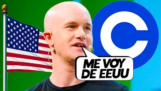 COINBASE SE VA DE LOS ESTADOS UNIDOS 😢😭