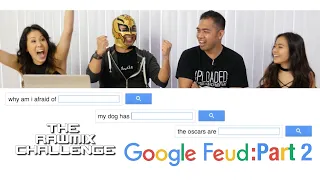 "Why am I afraid of..." RAWMIX Challenge - Google Feud, Part 2 (Game Show EP2)