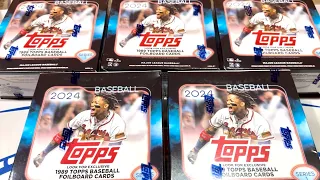 RETAIL REVIEW!  2024 TOPPS SERIES 1 MEGA BOXES!  NEW RELEASE!