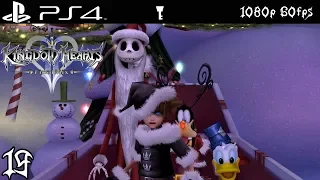 [PS4 1080p 60fps] Kingdom Hearts 2 Walkthrough 19 Halloween Town 2nd Visit - KH 1.5 + 2.5