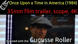 Once Upon a Time in America (1984) 35mm film trailer, scope 4K