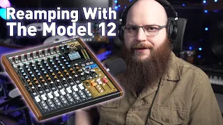 How to Reamp/Use Outboard Gear on the Tascam Model 12
