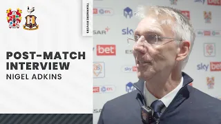 Post Match | Nigel Adkins (Bradford City H)