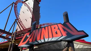 Cannibal On-Ride POV • Lagoon, Utah • Front Row 4K 60fps