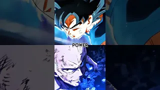 Goku VS Saitama ( With Proof ) #dbz #dbs #viral