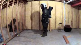 Testing the Space suit (POTMC Suit)