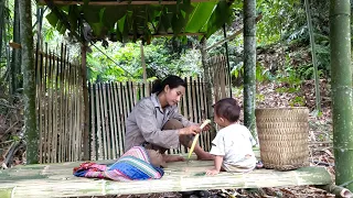 Single mother, 17 years old, is about to complete the house for mother and child, Ly Tieu Anh