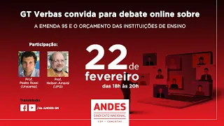 Live - A Emenda 95 e o Orçamento das Instituições de Ensino