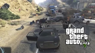 GTA 5 - Causing Mayhem On The Freeway