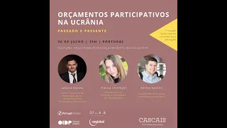 Webinar "Orçamentos Participativos na Ucrânia - Passado e Presente"