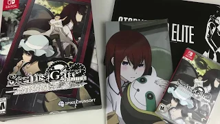 Steins;Gate Elite Limited Edition Unboxing Nintendo Switch!