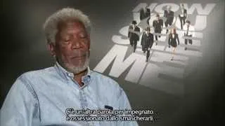 Now You See Me - I Maghi del Crimine: intervista a Morgan Freeman (sottotitoli in italiano)