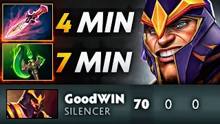 25 Intelligence stolen in 5 mins 🔥 Silencer Dota 2