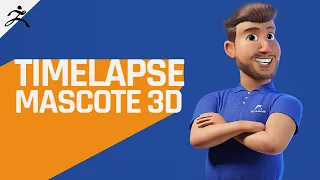 Processo de criação de Mascote 3D - Parte 1