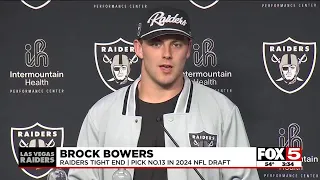 Brock Bowers lands with Las Vegas Raiders