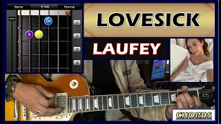 LOVESICK | Laufey (Guitar Tutorial)