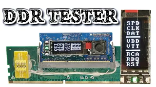 DDR2 DDR3 DDR4 socket Tester контроль напряжений