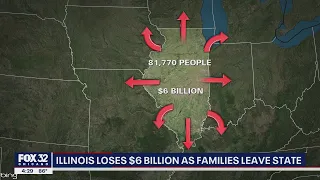 Illinois exodus: Residents leaving the state in droves, data shows
