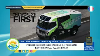 [French] First ever hydrogen truck participant races in Dakar Rally