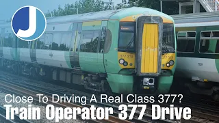Train Operator 377 | London To Gatwick | Class 377 | Southern Rail