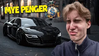 Hvor mye penger bruker jeg på bensin? Audi R8 V10